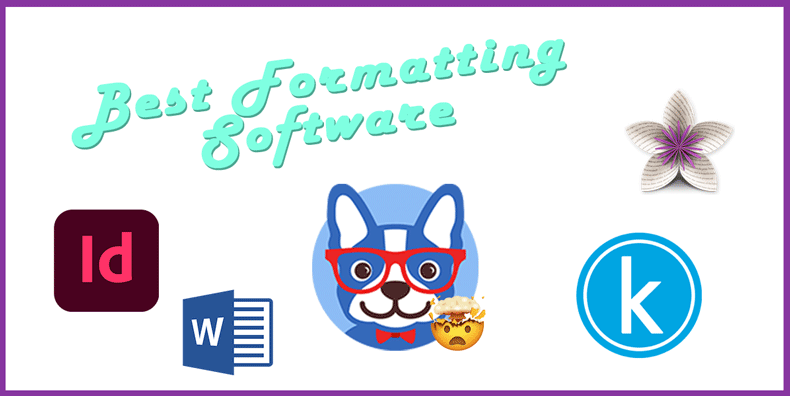featured image that says best book formatting software